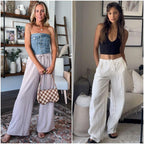 GABRIELLA | Summer Pants with Wide Legs for Maximum Comfort and Elegant Day Style
