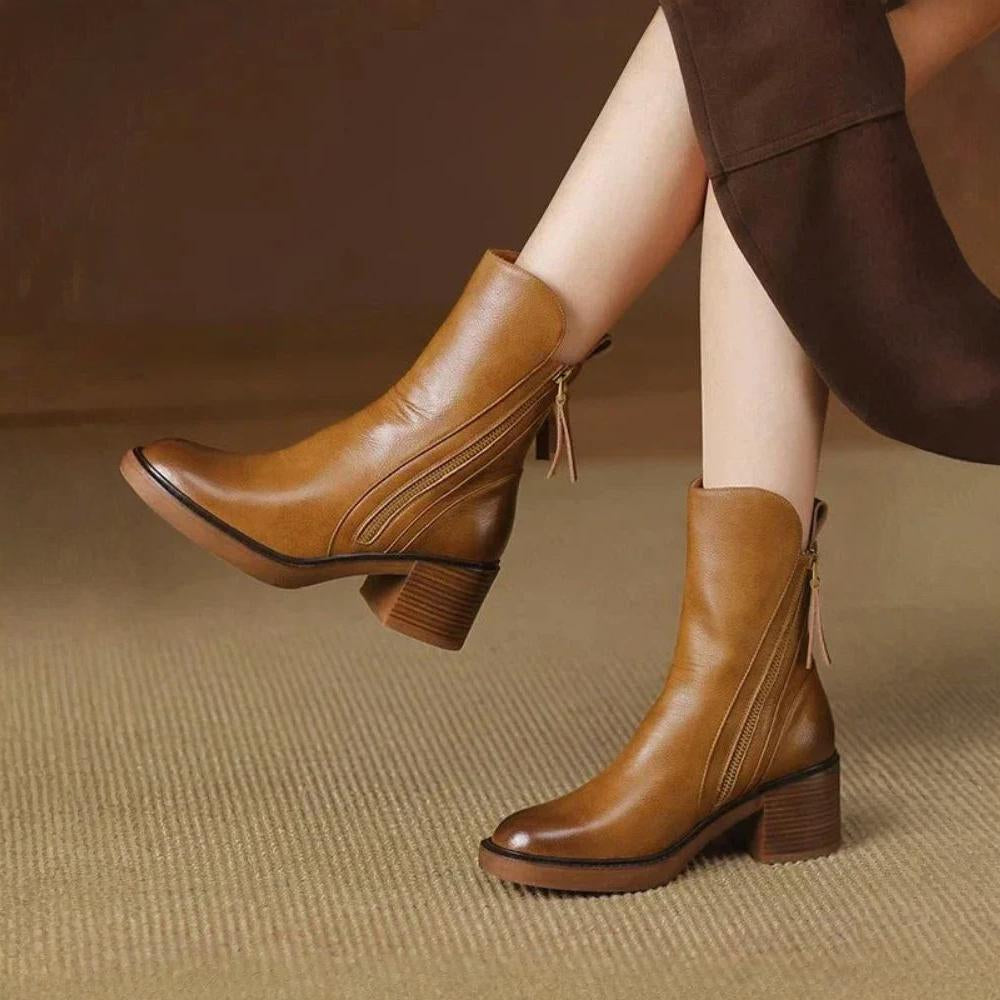 Martina | Leather Boots