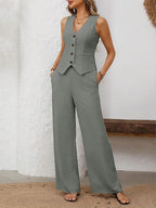 Velaria™ | Vest and Pants Set