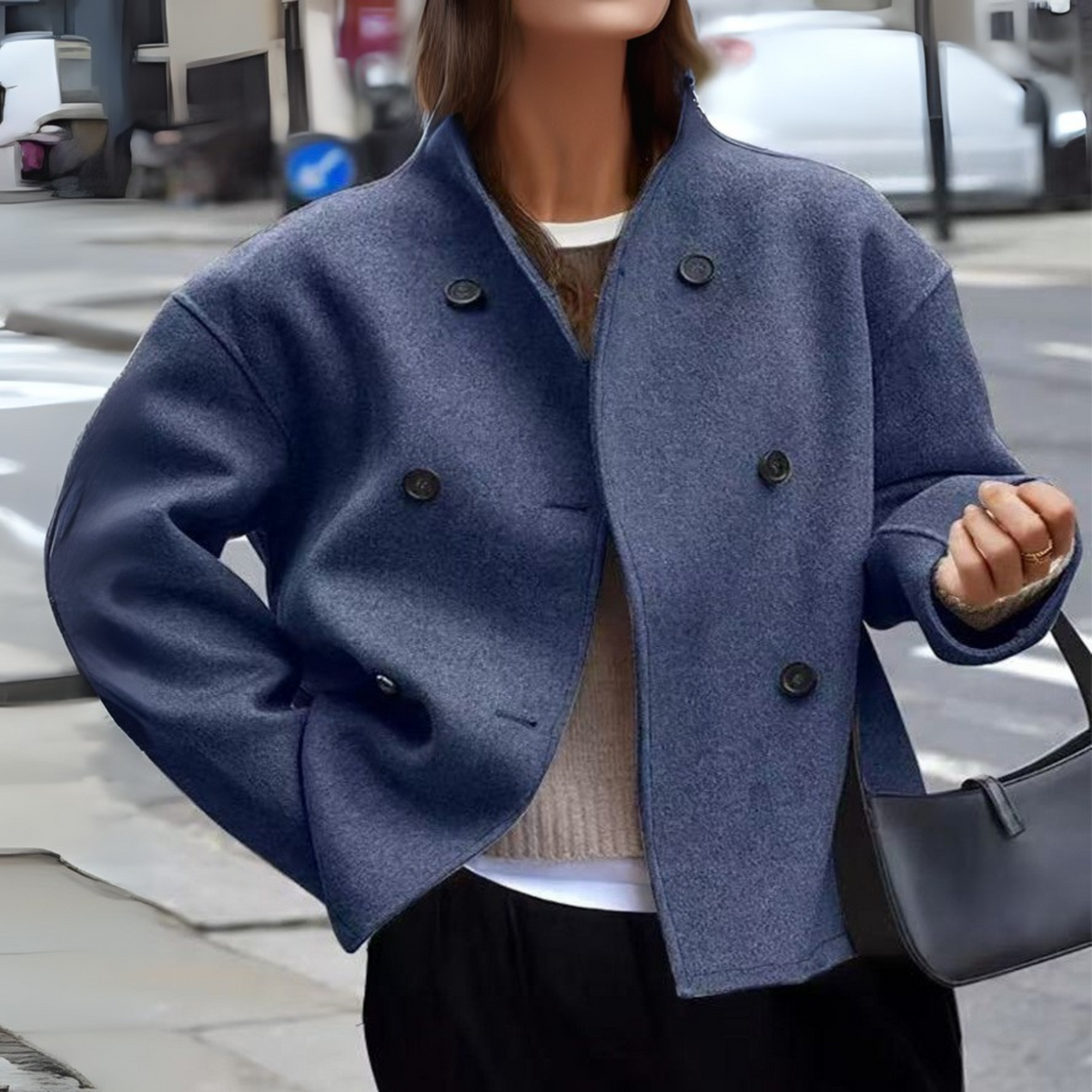 Rose - Chic Long Sleeve Coat