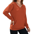 Daisy | Oversized V-Neck Sweatshirt 🍂