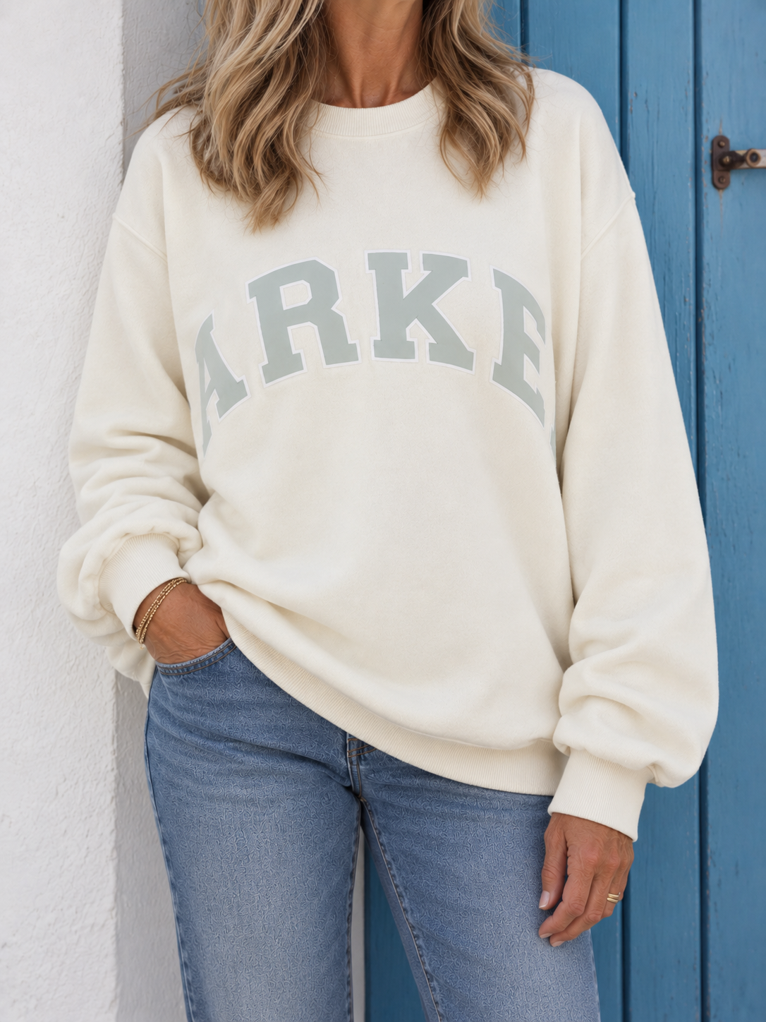 Heavyweight Fleece Varsity Sweatshirt