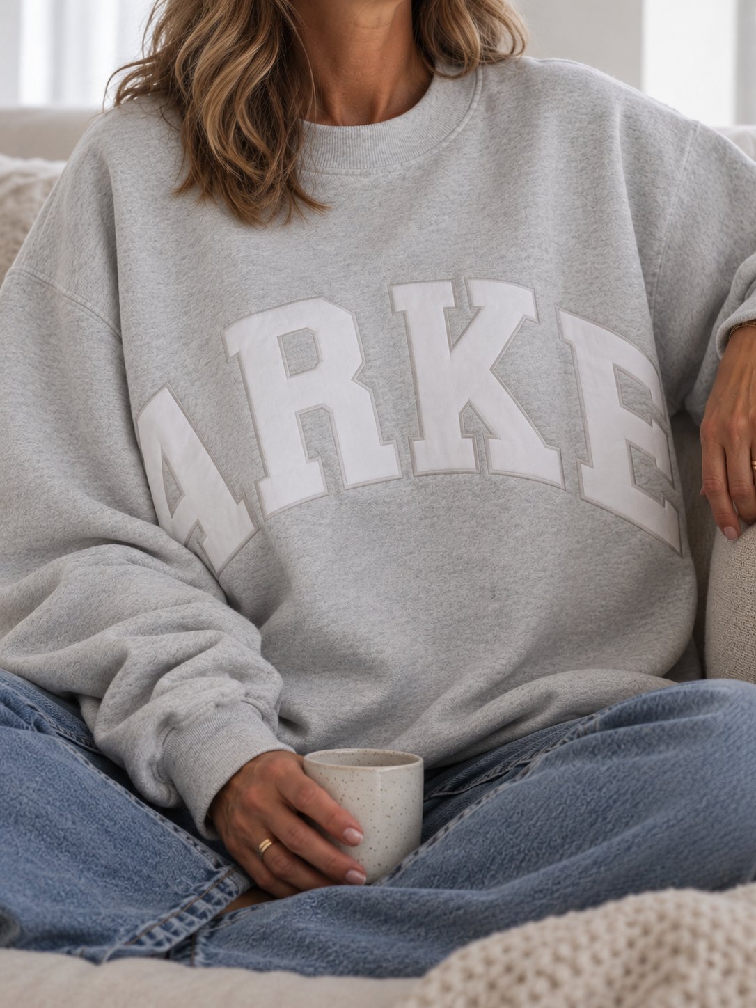 Heavyweight Fleece Varsity Sweatshirt