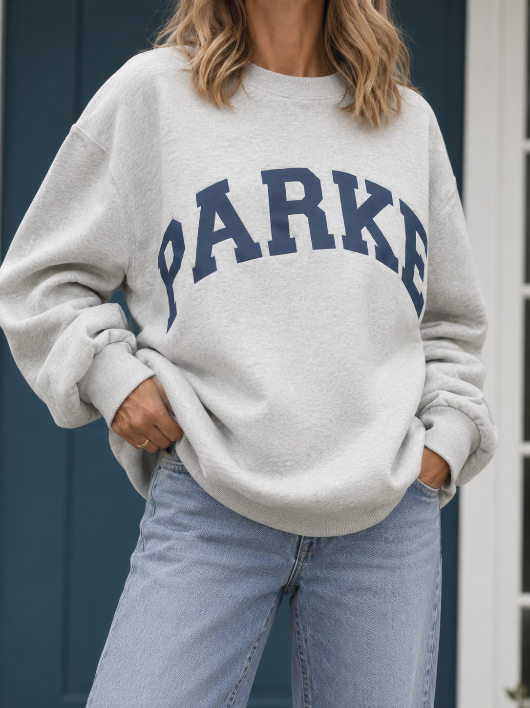 Heavyweight Fleece Varsity Sweatshirt