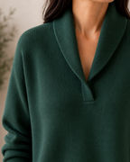 Clarissa | The Forgiving-Fit V-Neck Jumper