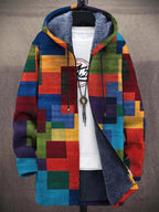 Cynthia | Artistic Hooded Cardigan