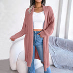 Casual Solid Colour Cardigan