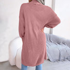 Casual Solid Colour Cardigan