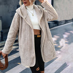 Loose Hooded Warm Coat
