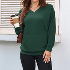 Daisy | Oversized V-Neck Sweatshirt 🍂
