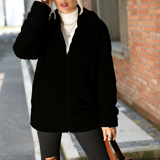 Casual Warm Plush Coat