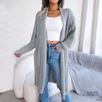 Casual Solid Colour Cardigan