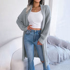 Casual Solid Colour Cardigan
