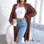 Casual Solid Colour Cardigan