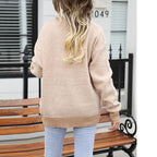 Casual Striped Cardigan