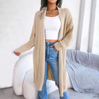 Casual Solid Colour Cardigan