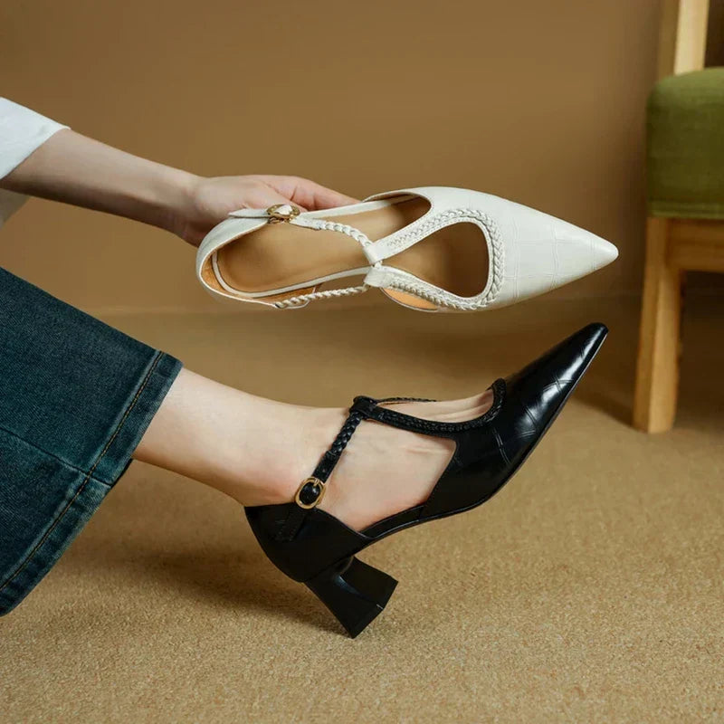 Josephine | Classic Leather Heels