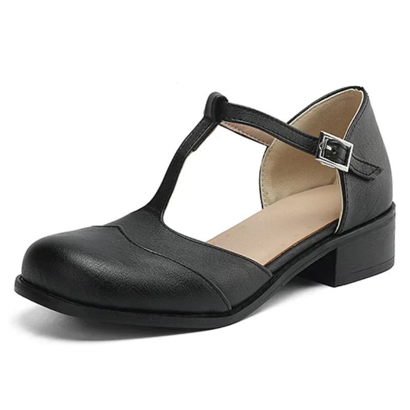 Margaux | Textured Leather Shoes
