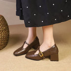 Rosa | French-Inspired Mary Janes
