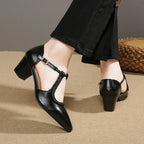 Vivienne | Classic T-Strap Shoes