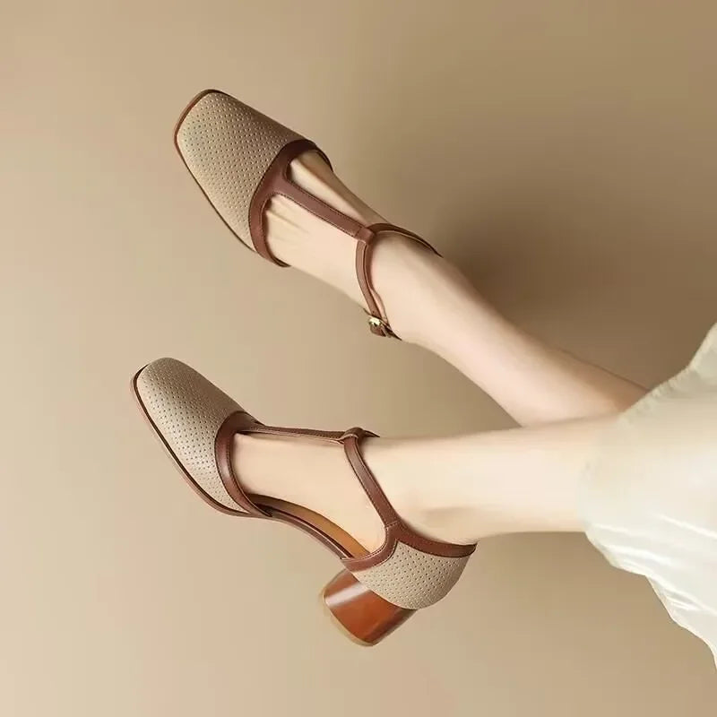 Genira | Mid-Heel Classic Shoes