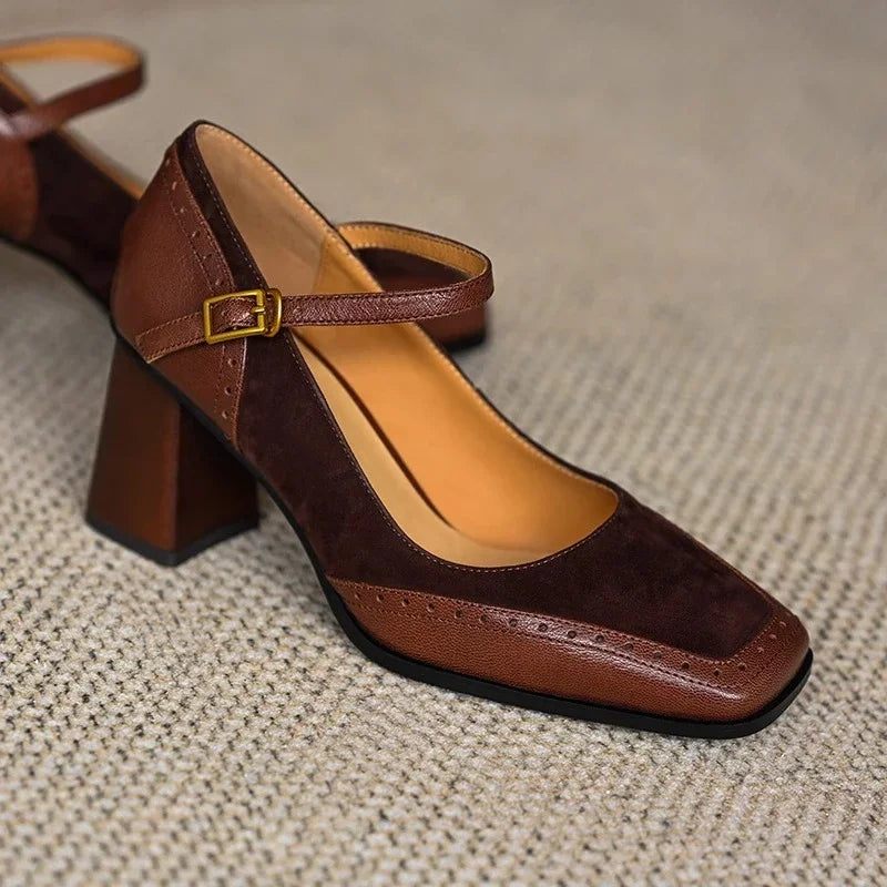 Ellie | Classic Leather Pumps