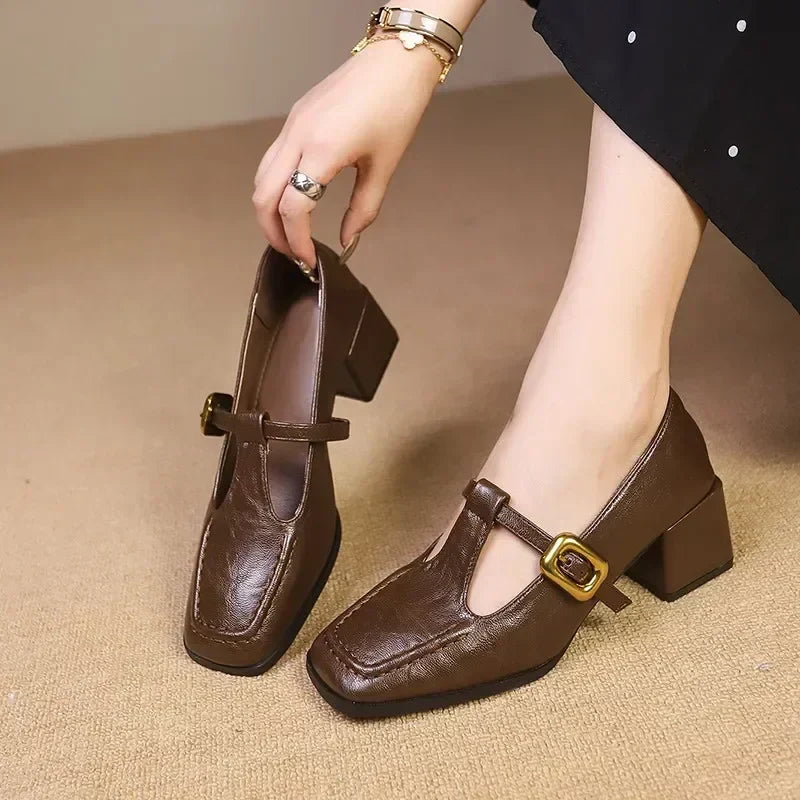 Rosa | French-Inspired Mary Janes