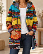 Cynthia | Artistic Hooded Cardigan