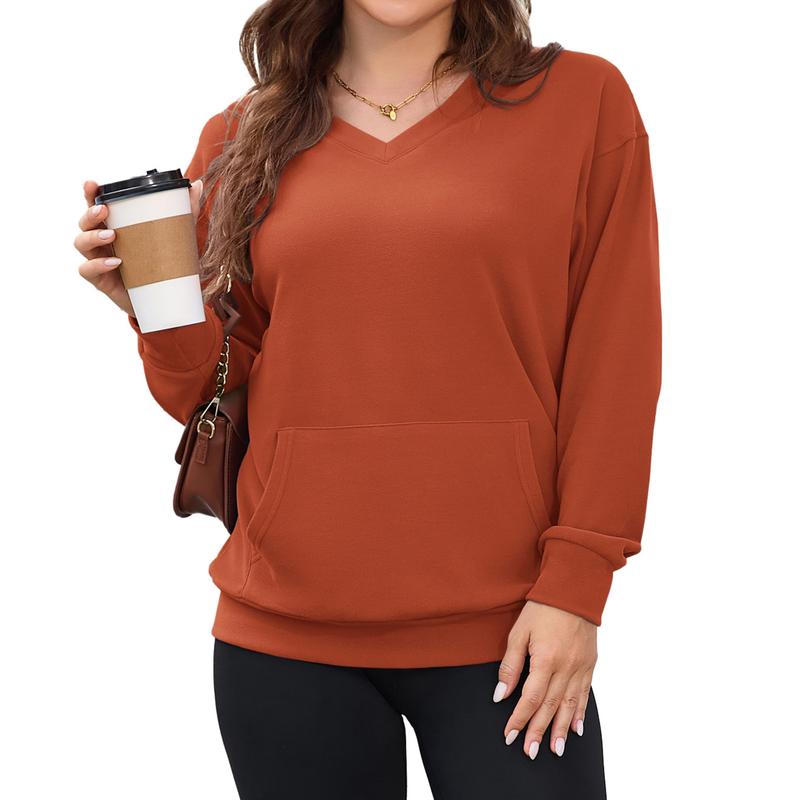 Daisy | Oversized V-Neck Sweatshirt 🍂