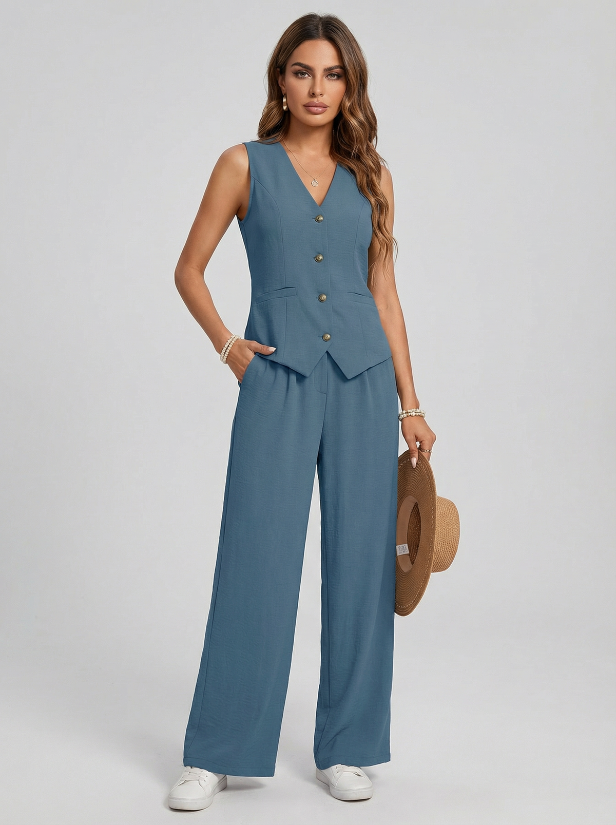 Velaria™ | Vest and Pants Set