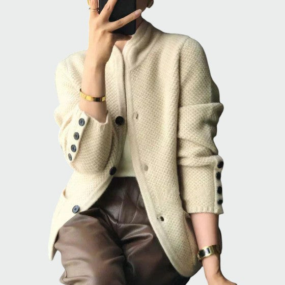 Hayden Claire - Elegant Cardigan With Buttons