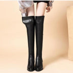 50% OFF✨Autumn-Winter Series✨Warm Leather Boots for Women✨Look Slim