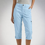 FRANCESCA | Capri Pants with Multiple Pockets and Comfortable Fit for Maximum Freedom of Movement