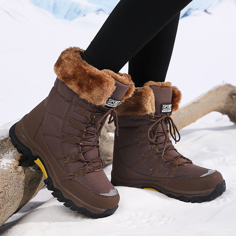 Women's Waterproof Non-Slip Warm Snow Boots
