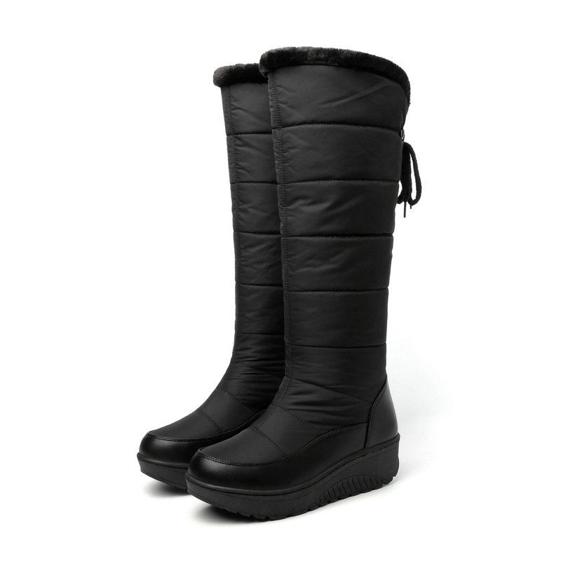 ❄️✨Winter Waterproof Warm Cotton-Lined Snow Knee Boots
