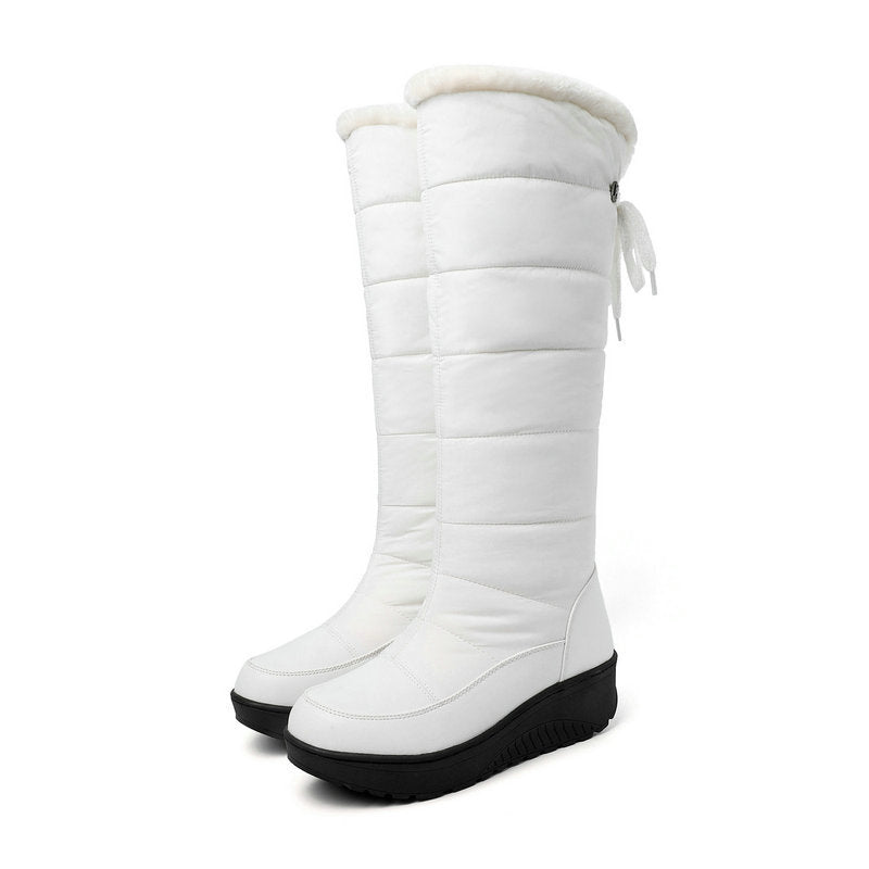 ❄️✨Winter Waterproof Warm Cotton-Lined Snow Knee Boots