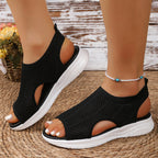 Women's Breathable Mesh Open-Toe Sandals