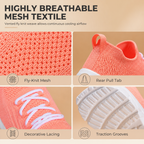 👟 Slip On & Go, All-Day Ease | Women's Breathable Cushioned Sneakers