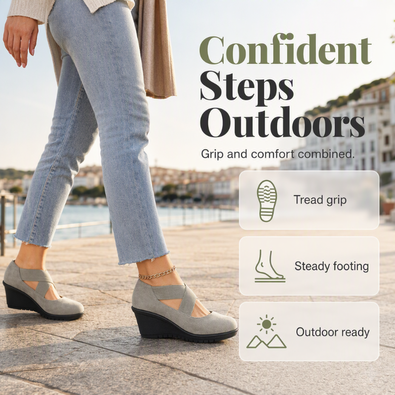 💎Women's Wedge Flats Slip On Comfort Shoes✨