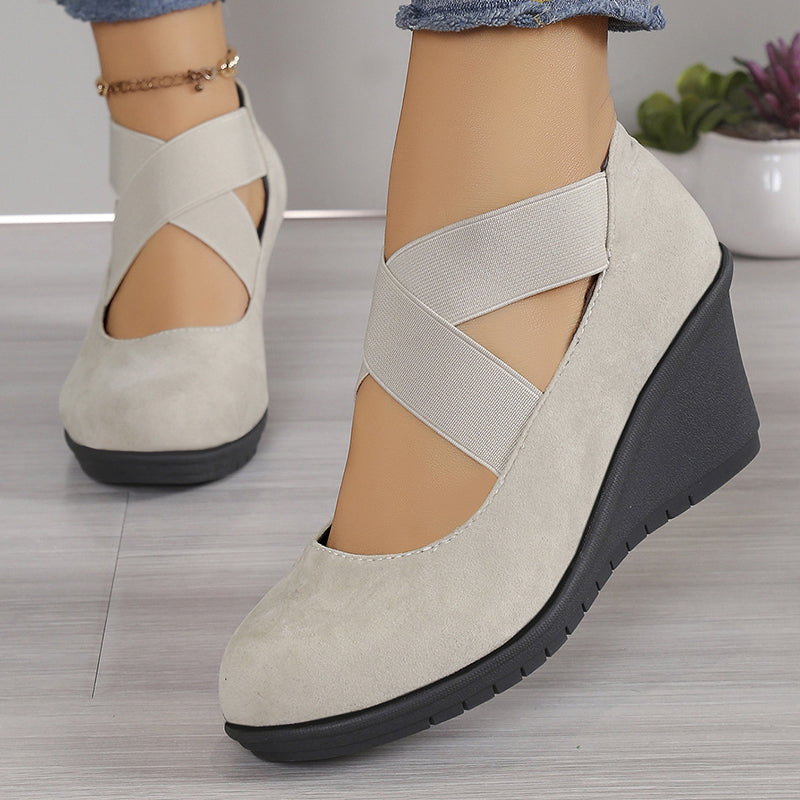 💎Women's Wedge Flats Slip On Comfort Shoes✨