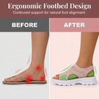 Breathable mesh platform sandals for women